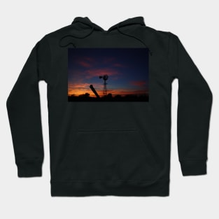 Kansas Bright and Colorful Evening Sunset Hoodie